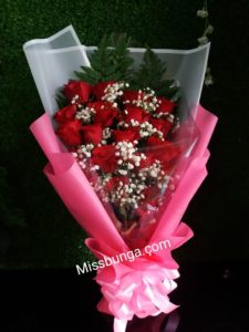 Handbouqet Flower merah Valentine’days