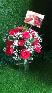 Vase Flower Cantik Valentine’Days