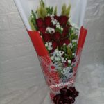 handouqet flower Red Valentine