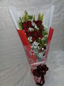 handouqet flower Red Valentine